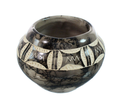 Native American Navajo Horse Hair Pottery JX130470